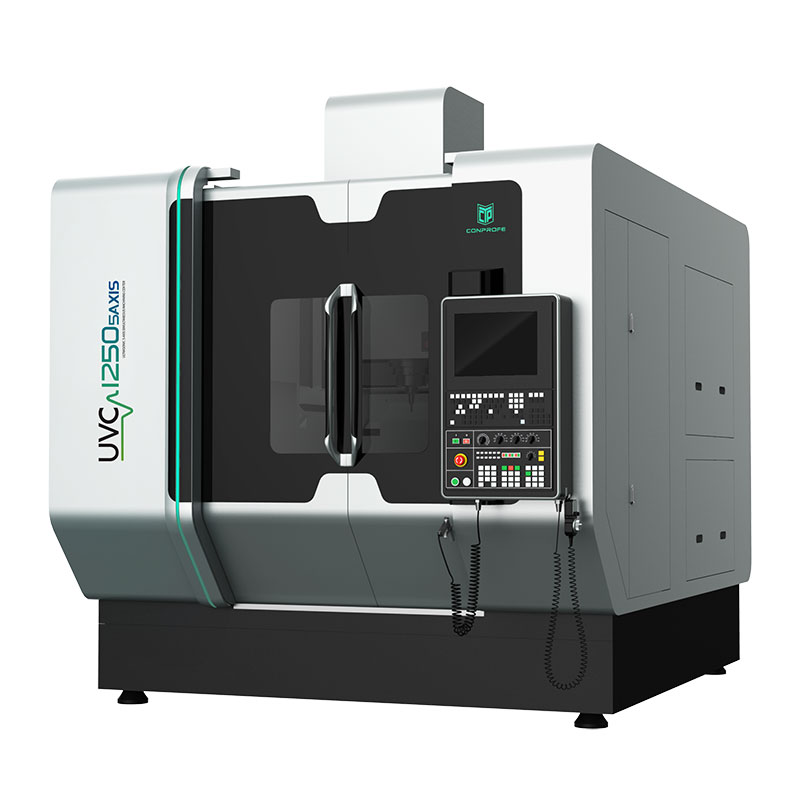 超声绿色立式五轴联动加工中心 