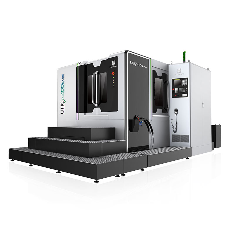 超声绿色卧式五轴联动加工中心 