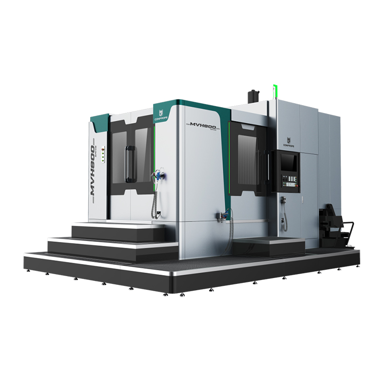 超声绿色立卧转换五轴联动加工中心 